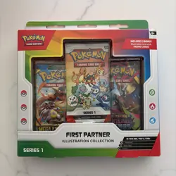 Pokemon First Partner Illustration Collection Series 1 Promo Cards - Image 1