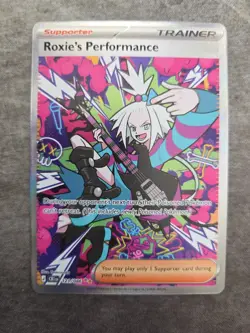 Roxie's Performance SIR 121/086 Chaos Rising CRI Pokemon Card - Image 1