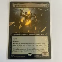 MTG: Spider-Man - Agent Venom(Extended Art - Foil)- Rare - 0255 NM - Image 1