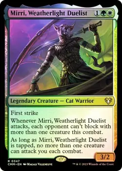 Mirri, Weatherlight Duelist FOIL - 0347 - Rare - Commander Masters CMM MTG - Image 1