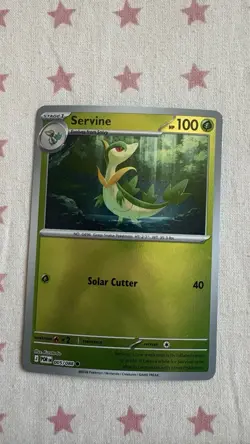 Servine 005/088 Perfect Order Reverse Holo Pokemon TCG Card - Image 1