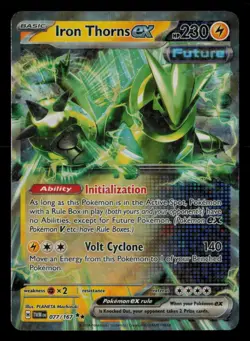 Iron Thorns ex 077/167 Double Rare Twilight Masquerade Pokemon Near Mint - Image 1