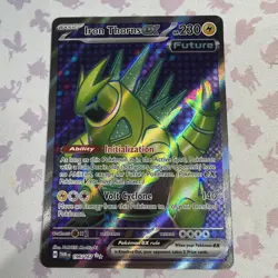 Iron Thorns ex 196/167 Ultra Rare Twilight Masquerade Pokemon Near Mint - Image 1