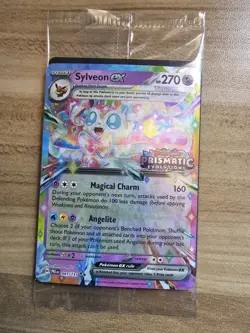 Sylveon EX 041/131 Pokemon SV: Prismatic Evolutions Stamped Promo - Image 1