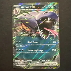 Arbok EX Scarlet Violet 151 Double Rare Pokemon Card 024/165 - Image 1