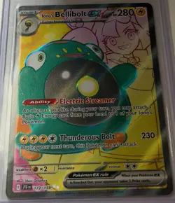 Iono's Bellibolt ex 172/159 Ultra Rare Journey Together Pokemon Near Mint - Image 1