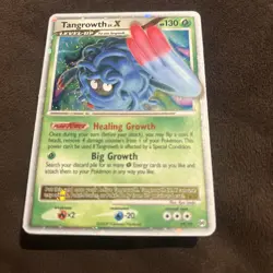 Tangrowth LV.X Ultra Rare Holo 99/99 Arceus 130 HP /MP English Pokemon TCG - Image 1
