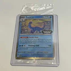 Aurorus 024/088 - Cosmo Holo - Pokemon Perfect Order Stamped Promo SEALED - Image 1
