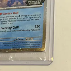 Aurorus 024/088 - Cosmo Holo - Pokemon Perfect Order Stamped Promo SEALED - Image 4