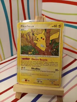 Pikachu Pokemon Diamond & Pearl Black Star Promo #DP16 2007 RARE - Image 1