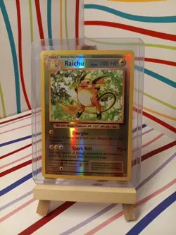Pokemon TCG Raichu Evolutions 36/108 Reverse Holo Rare - Image 1