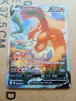 Pokemon TCG Brilliant Stars Charizard v Alt Art 154/172 NM - Image 1