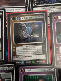 160+ Card Lot Star Trek CCG 1E Ferengi DS9 Voyager Bajor Rare UC C Vintage TCG - Image 3