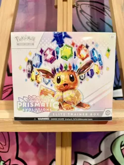 Pokemon TCG Scarlet Violet Prismatic Evolutions Elite Trainer Box ETB New Sealed - Image 1