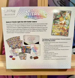 Pokemon TCG Scarlet Violet Prismatic Evolutions Elite Trainer Box ETB New Sealed - Image 2