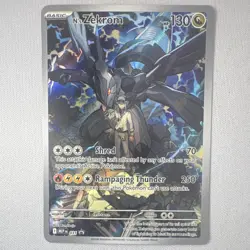Pokemon TCG N's Zekrom 031 MEP Promo Full Art Holo Basic Dragon 130HP EN 2026 - Image 1