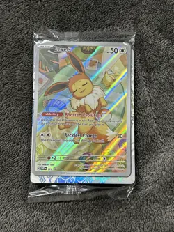 Pokemon TCG Eevee 173 Black Star Promo Rare Holo Sealed Prismatic - Image 1