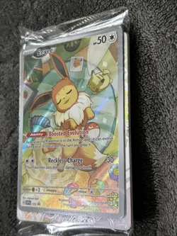 Pokemon TCG Eevee 173 Black Star Promo Rare Holo Sealed Prismatic - Image 4