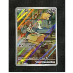 Pokemon TCG Ralts SV01 Scarlet & Violet Illustration Rare Full Art Holo 211/198 - Image 1