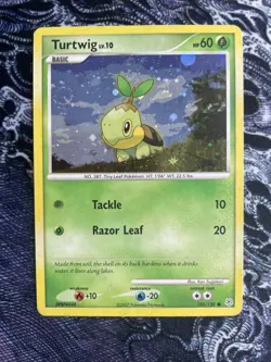 Turtwig 103/130 Diamond & Pearl PROMO HOLO Pokemon LP - Image 1