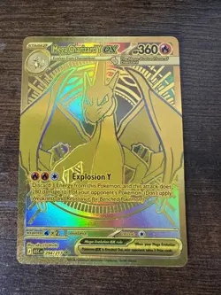 Mega Charizard Y EX 294/217 Gold Hyper Rare Ascended Heroes Pokemon TCG! - Image 2