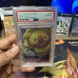 One Piece Card PSA10 Minokoala OP02-086 UC Foil Box Topper Japanese PS252 - Image 1