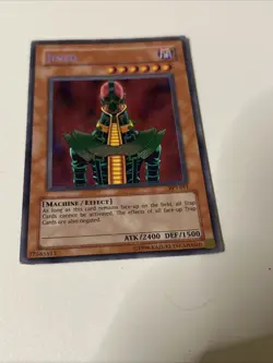 Yu-Gi-Oh Card TCG Jinzo BPT-011 Secret Rare Holo Unlimited Edition HP - Image 1