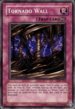 Tornado Wall - LON-023 - LP - YuGiOh - Image 1