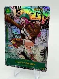 One Piece Jewelry Bonney OP12-118 Manga Alt Art Legacy of the Master English NM - Image 5