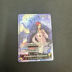 One Piece Donquixote Rosinante Alt Art Leader OP12-061 - Near Mint English - Image 1