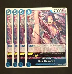 One Piece - Boa Hancock EB04-027 Foil Playset (x4) - The Azure Sea's Seven - Image 1