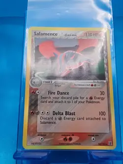 Salamence 14/113 NM Holo EX Delta Species Rare Pokemon TCG Card - Image 1