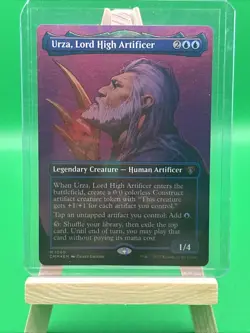 Magic The Gathering Urza Lord High Artificer Textured Foil Near Mint Pack Fresh - Image 1