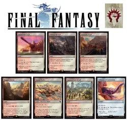 7x (1/ea) - BOROS - FINAL FANTASY - Land & Artifact Lot - NM MTG - Image 1