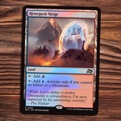 Riverpyre Verge - FOIL - Aetherdrift - Magic the Gathering - Image 1