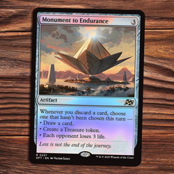 Monument to Endurance - FOIL - Aetherdrift - Magic the Gathering - Image 1