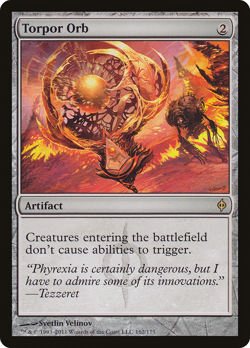 TORPOR ORB x1 mtg NM New Phyrexia 1 Rare - Image 1