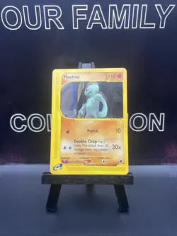 MACHOP 117/165 Expedition Pokemon TCG Common Regular 2002 VLP - Image 1