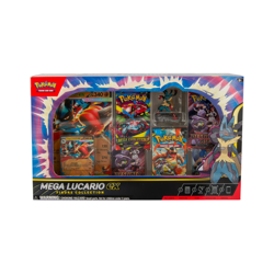 Pokemon Mega Lucario ex Figure Collection Box (Lot of 5) - Image 1