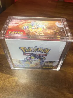 Pokemon TCG Surging Sparks Booster Box W/ Acrylic Case SEALED - Image 2