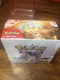 Pokemon TCG Surging Sparks Booster Box W/ Acrylic Case SEALED - Image 4