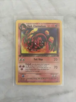 2000 Pokemon NON-HOLO Dark Charmeleon 50 HP 32/82 2000 - Image 1