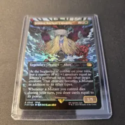 MTG Jenova, Ancient Calamity 346 Borderless Foil Rare Final Fantasy FIN - Image 2