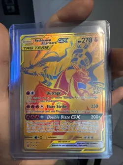 Reshiram & Charizard GX SM247/PIKACHU & Zekrom GX SM248 Set Pokemon TCG NM - Image 2