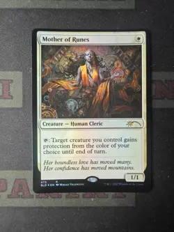 Magic The Gathering Secret Lari Drop Series Foil Mother of Runes 473 - Image 1
