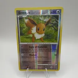 Eevee 59/111 Rising Rivals Reverse Holo Common 50 HP Basic English 2009 - Image 1