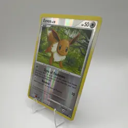 Eevee 59/111 Rising Rivals Reverse Holo Common 50 HP Basic English 2009 - Image 2