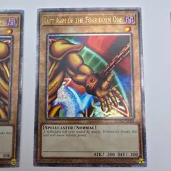 Yugioh Exodia Complete QCR Secret Rare SET 25th Anniversary Collection/ NM/MINT - Image 3