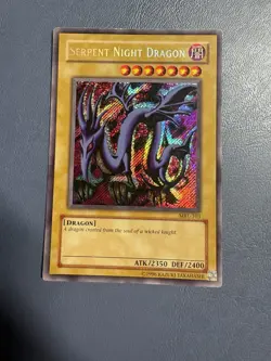 YuGiOh! TCG Serpent Night Dragon MRL-103 Magic Ruler Holo Secret Rare - Image 1