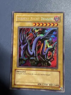 YuGiOh! TCG Serpent Night Dragon MRL-103 Magic Ruler Holo Secret Rare - Image 3